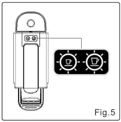 VOGUE 350160 Capsule Coffee Machine 4