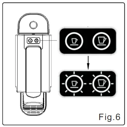 VOGUE 350160 Capsule Coffee Machine 5