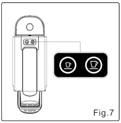 VOGUE 350160 Capsule Coffee Machine 6