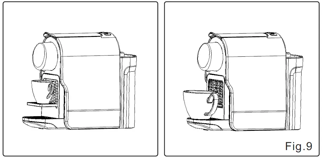 VOGUE 350160 Capsule Coffee Machine 8