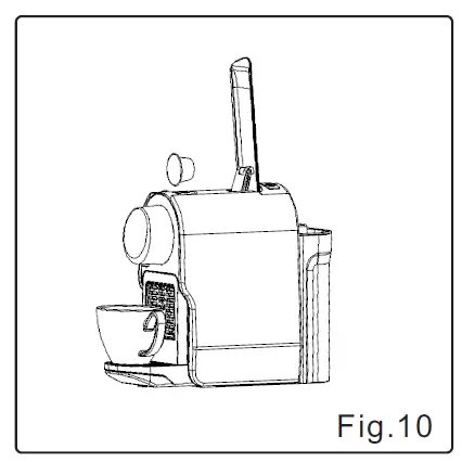 VOGUE 350160 Capsule Coffee Machine 9