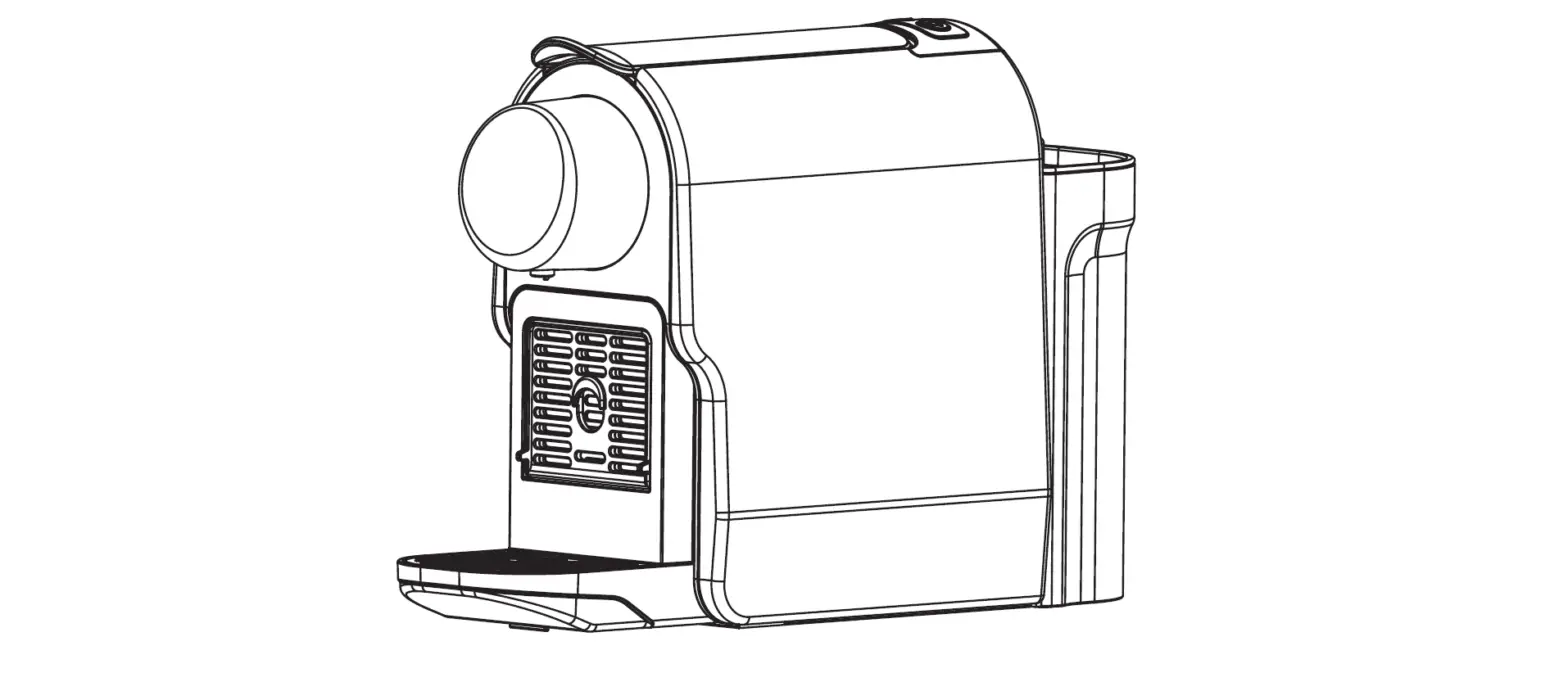 Vogue 350160 Capsule Coffee Machine User Manual