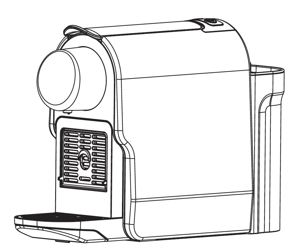 VOGUE 350160 Capsule Coffee Machine