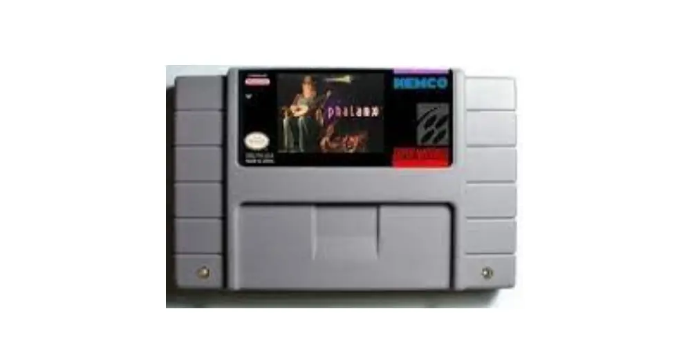 Kemco Phalanx Super Nintendo Entertainment System Game Pack Instructions