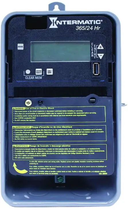 INTERMATIC ET2105CR Electronic 1-Circuit 24-Hour Time Switch With 100-Hour Backup product