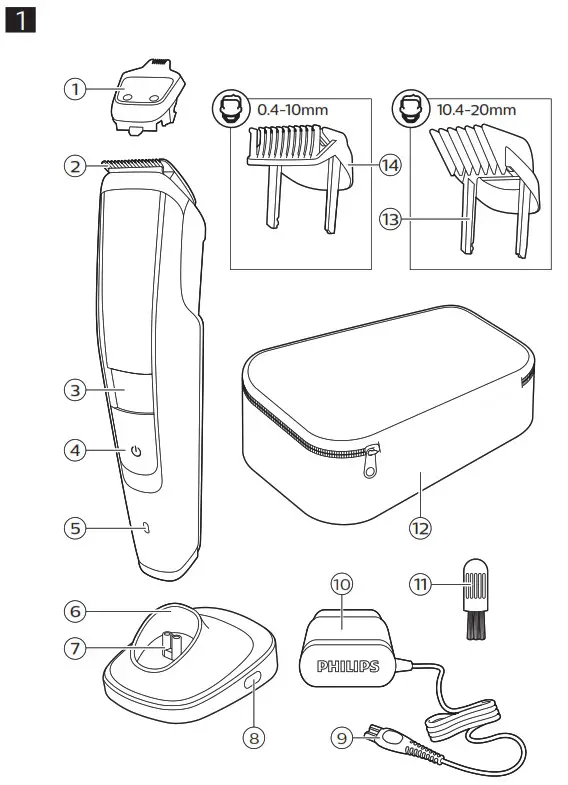 PHILIPS Beard Trimmer - 1