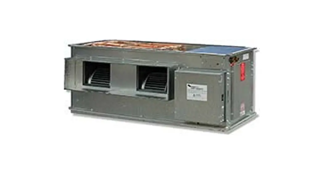 Temperzone Imdl 40y Ducted Fan Coil Units Instruction Manual