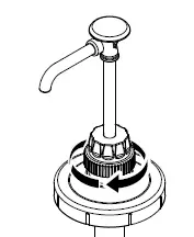 SERVER 88247 BP-1 Eco Bottle Pump 10