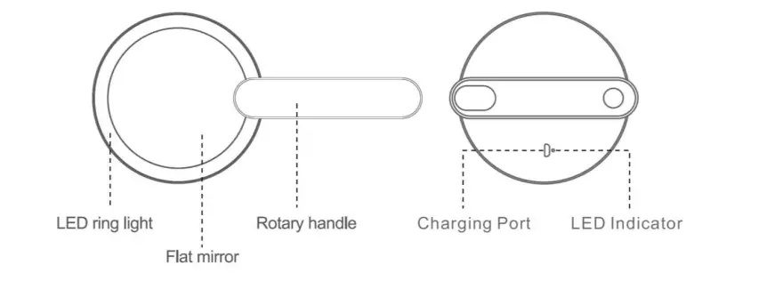 Beacon LIGHTING 250919 Elke LED Mirror Light fig 1