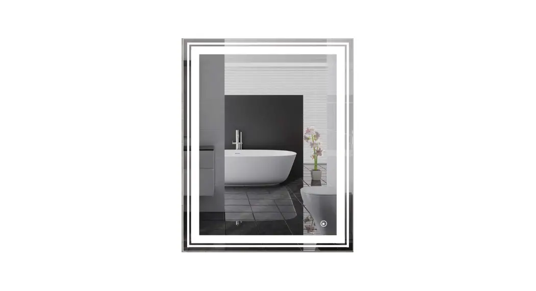 Forclover Meam-5f2836mb Anti-fog Dimmable Wall Mounted Bathroom Vanity Mirror Installation Guide