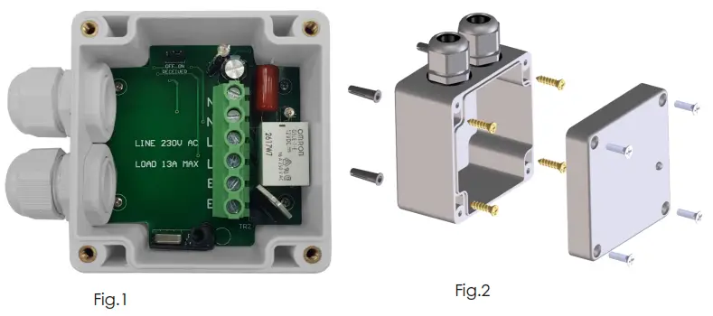CONSORT QSC3 Softstart Receiver Unit - fig1