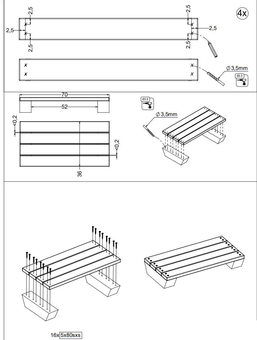 vinci play RB1295 Robinia 90 cm Slide Terrain - fig 10