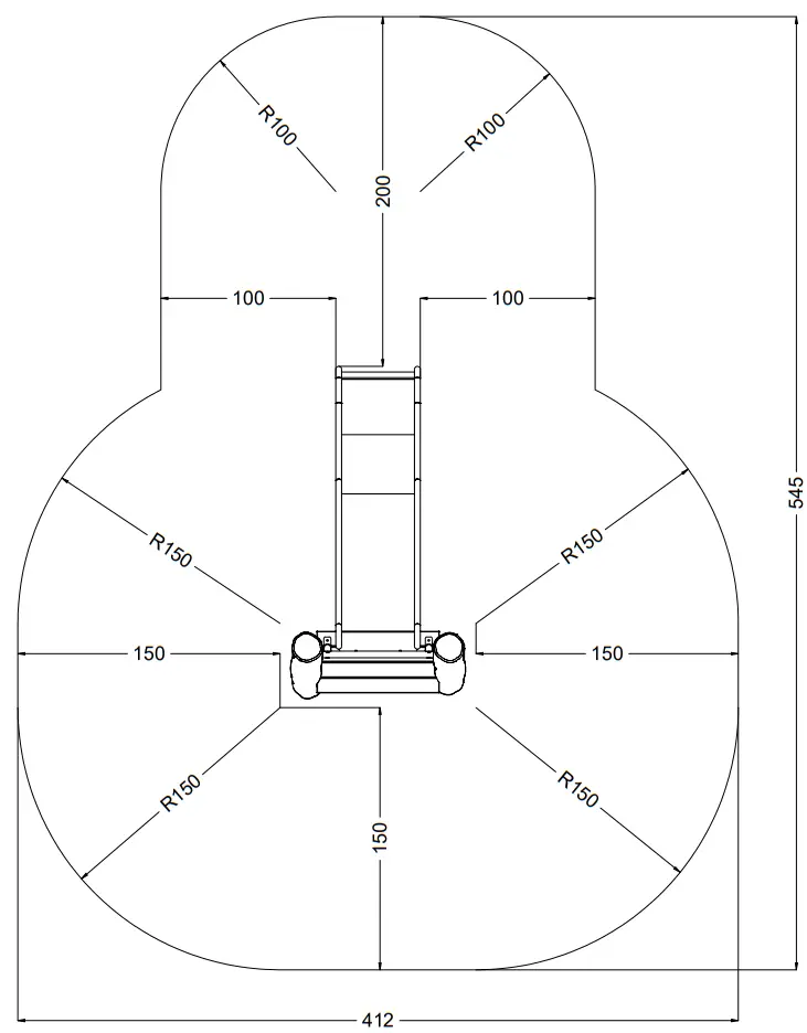 vinci play RB1295 Robinia 90 cm Slide Terrain - fig 5