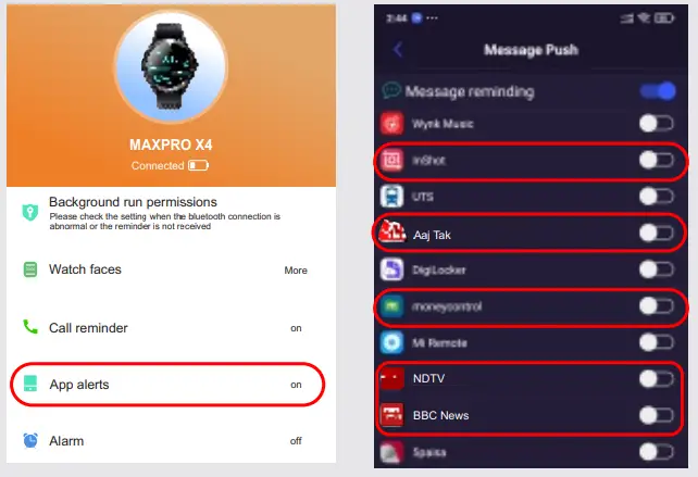 maxima Max Pro X4 Smart Watch - fig 17