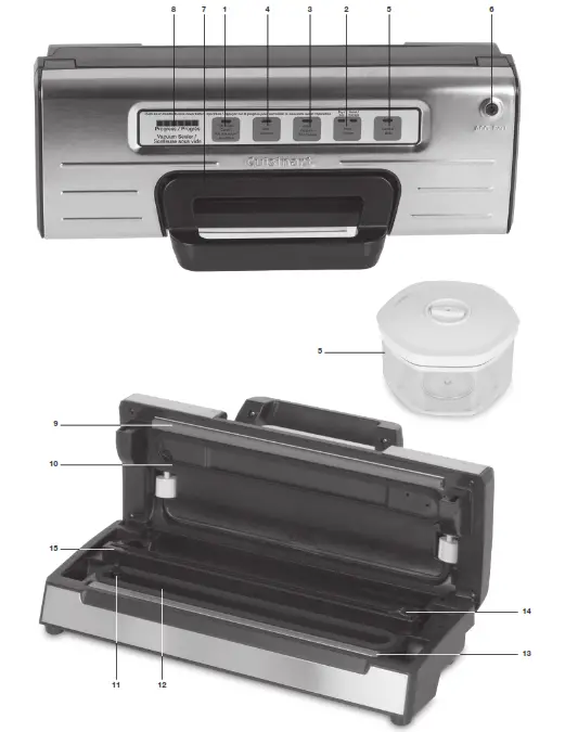 Cuisinart VS-300C Professional Vacuum Sealer -