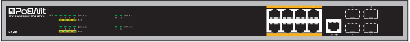 PoEWit-NS-8B-12-Port-L3-Managed-Switch-FIG-1