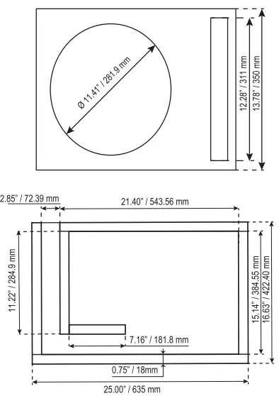 DS18 EXL-XX12.4DHE 12 Inch High Excursion Subwoofer-fig3