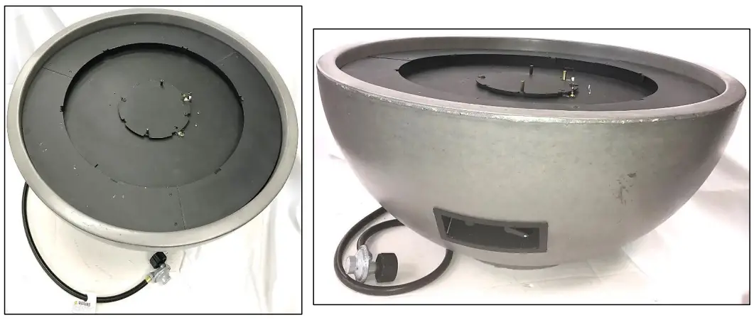 KINGSMAN FIREPLACE FPB30SGT Fire Bowl - Fig 6