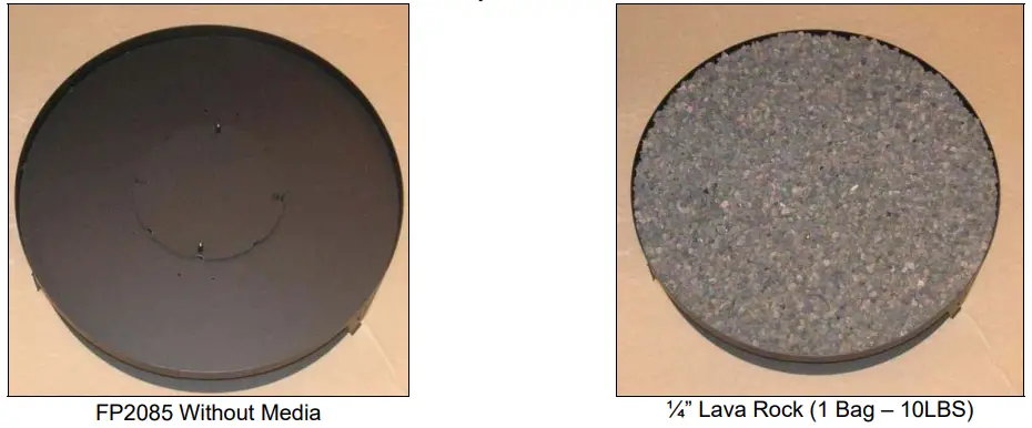 KINGSMAN FIREPLACE FPB30SGT Fire Bowl - Fig 7