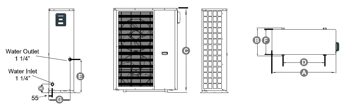 EVO HEAT EVO FLEX Domestic Hot Water and Space Heat Pump-2