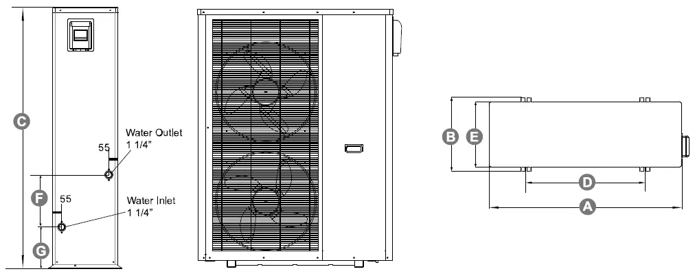 EVO HEAT EVO FLEX Domestic Hot Water and Space Heat Pump-3