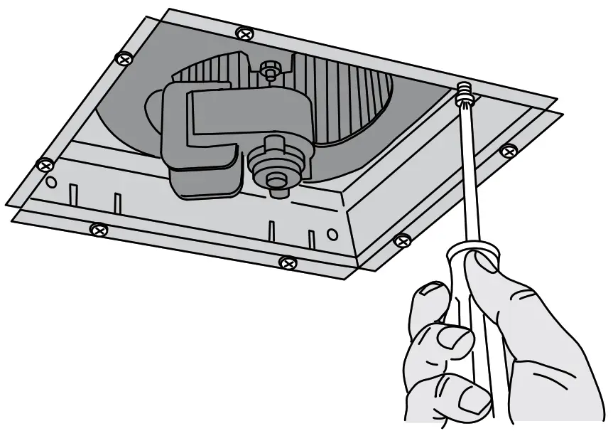 ReVent RVL80 Bathroom Exhaust Fan with LED Light Locate