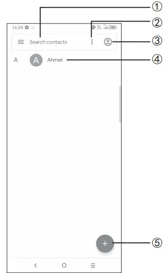 T799B TCL 10 proMobile Phone -Contacts