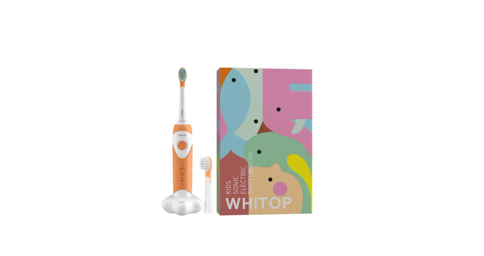 Whitop Ed07 Kids Electric Toothbrush Automatic Instruction Guide