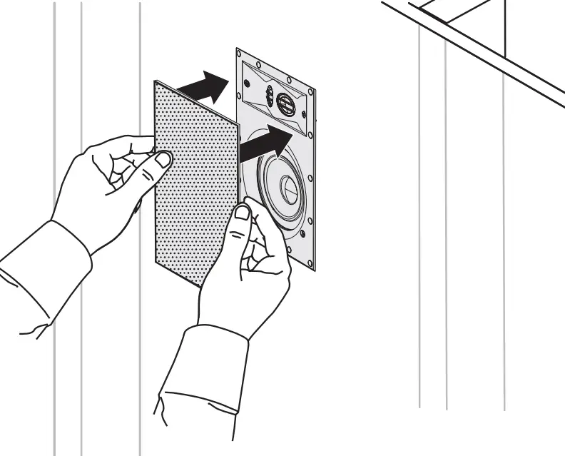 Bose Virtually Invisible 691 In-Wall Speaker-10