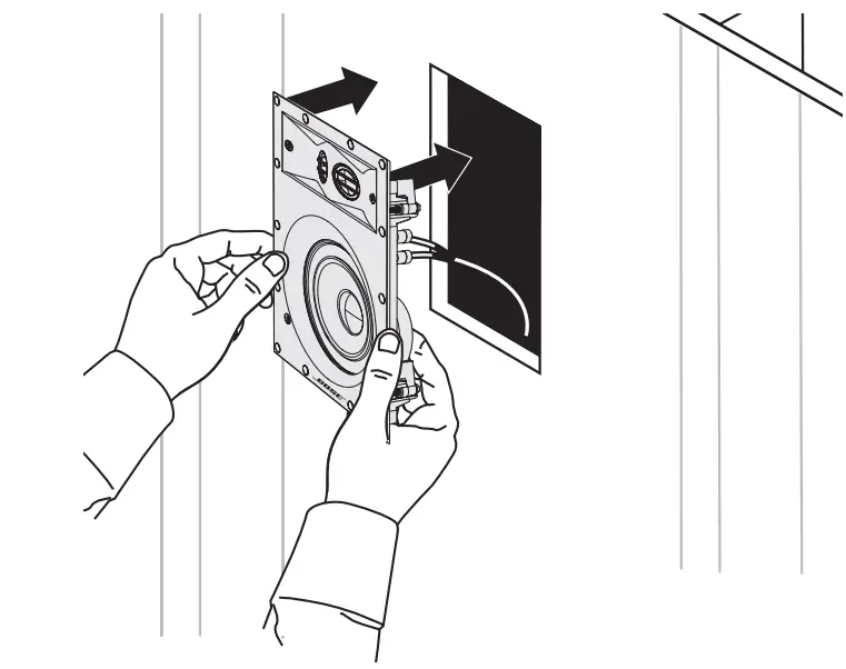 Bose Virtually Invisible 691 In-Wall Speaker-8