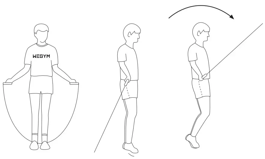 WEGYM JR01 Smart Jump - Skipping Technique