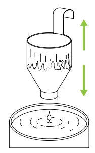 GREENCUT PIN660C Paint Gun - MEASUREMENT