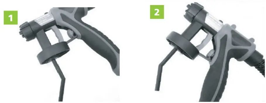 GREENCUT PIN660C Paint Gun - SPRAYING