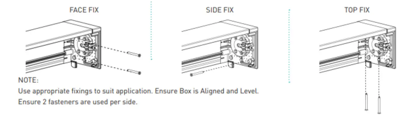betta 1000 Straight Drop Awning Spring Operated with Brackets - Figure 6