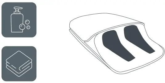 Cleaning of battery charger: