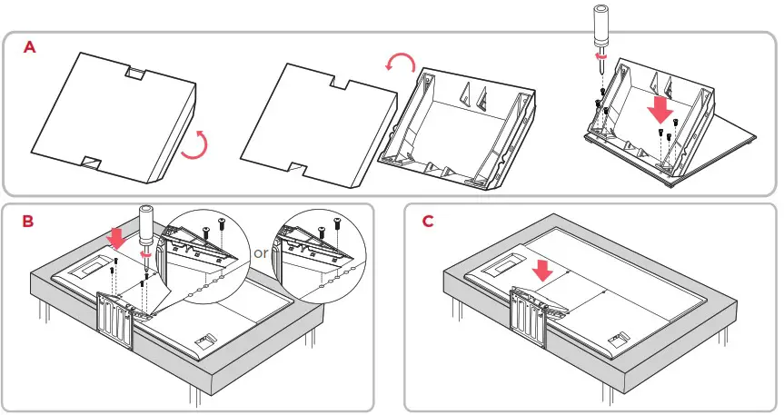 TCL R655 6 Series Dolby Vision HDR Smart Roku TV - Set up your TV