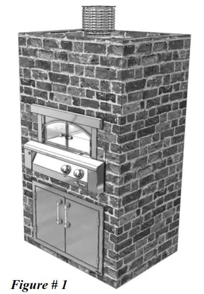 Alfresco AXE-PZA-BI Pizza Oven - BUILT IN ENCLOSURE GENERAL BUILDING PROVISIONS 1