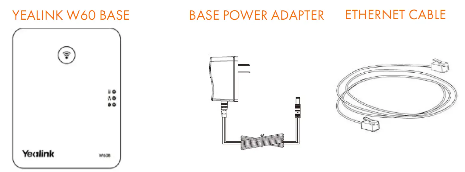 Northland W60P Base Handset Cordless Phone 1