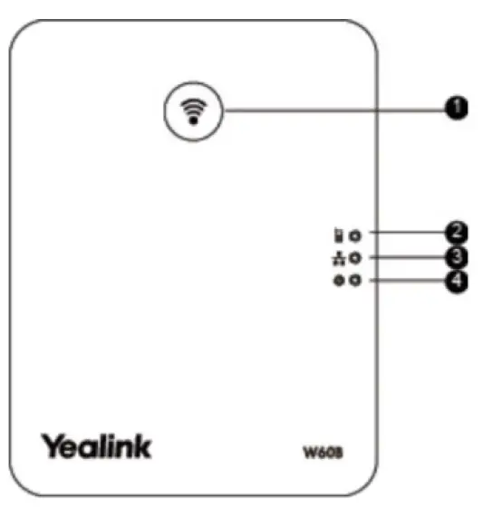 Northland W60P Base Handset Cordless Phone 6