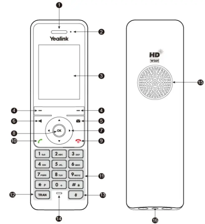 Northland W60P Base Handset Cordless Phone 7