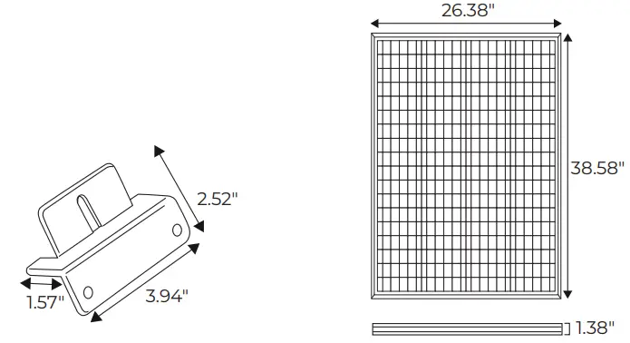 BougeRV 120W Solar Panel Kit -Package Contents
