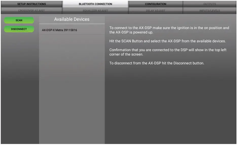 Bluetooth Connection