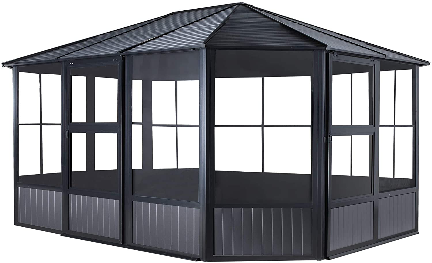 Sojag [445-9162240] Charleston Solarium Outdoor Sunroom Assembly Manual