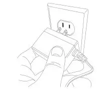 Johnson Controls IQ WiFi 6 - Plug the barrel jack of the power