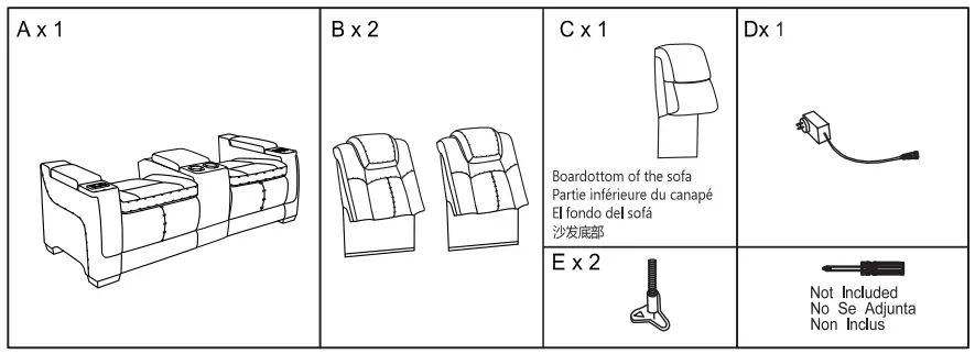 ASHLEY 2200418 Furniture Next-Gen Durapella Power Reclining Loveseat-fig2