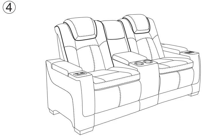 ASHLEY 2200418 Furniture Next-Gen Durapella Power Reclining Loveseat-fig6
