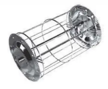 Round BBQ Rib Basket