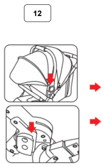 Assembling of the car seat