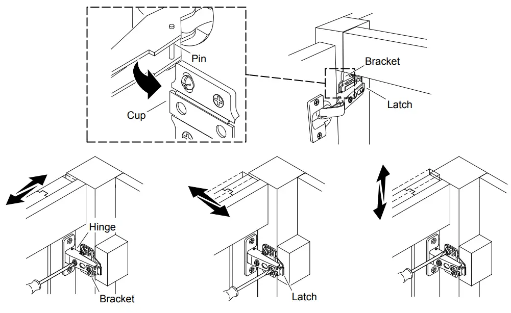 KOHLER 1384737 2 B Vanity Poplin 60 Inch Vanity with Legs - Adjust the Door
