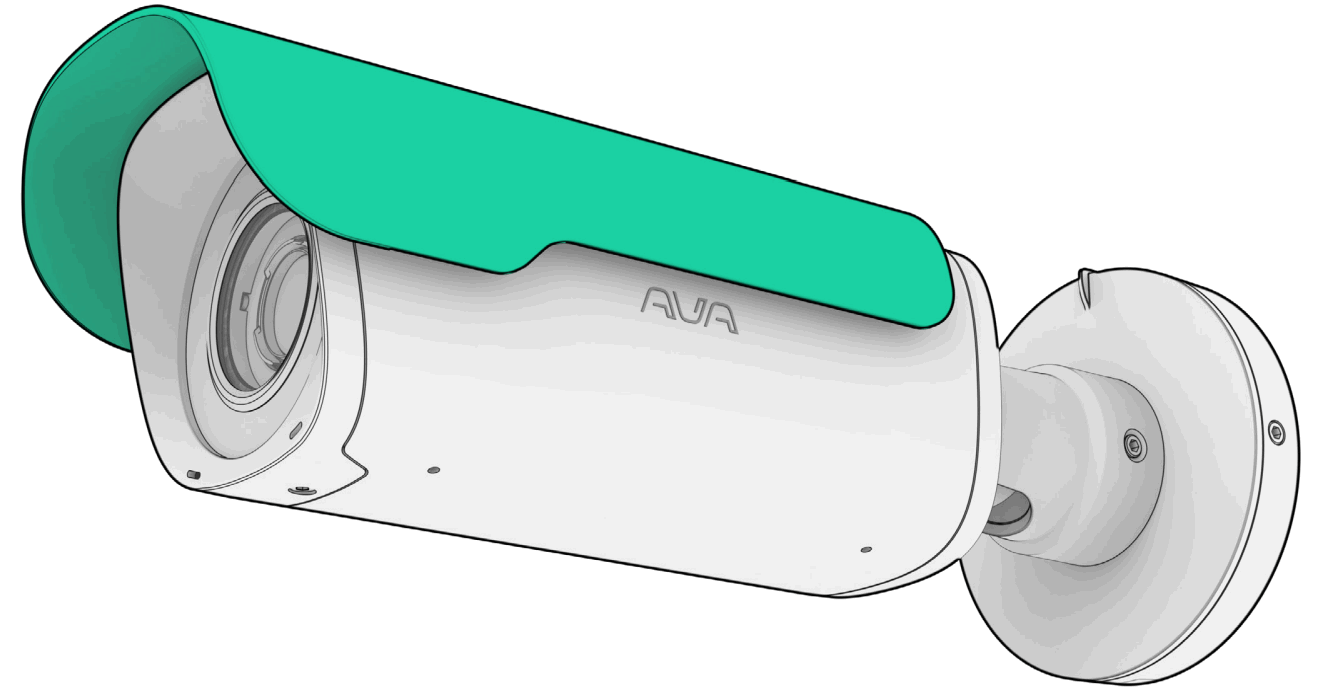 ARAS SECURITY F64056801C2B Koop uw Weather plate in White for Bullet